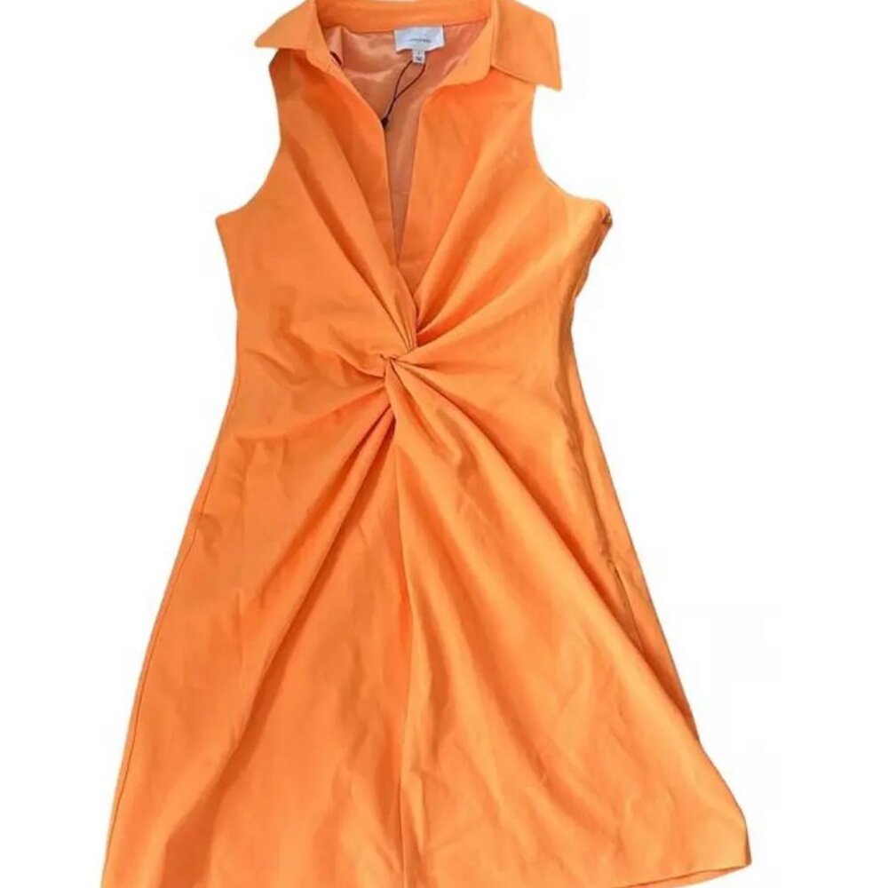 Cinq à Sept Mini Faux Wrap Dress - size 2